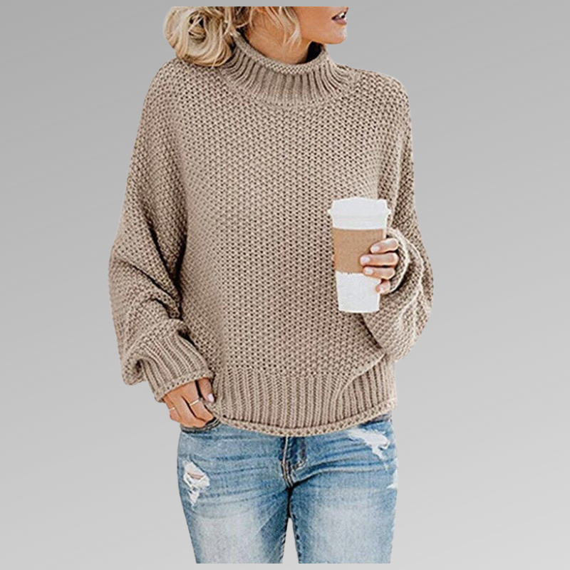 Braelyn | Pullover mit hohem Kragen