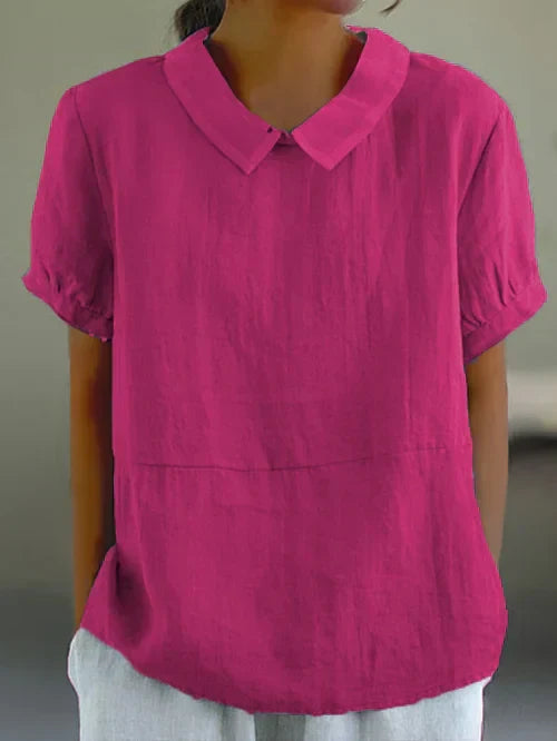 JASMINA - LOCKERE LEINENBLUSE
