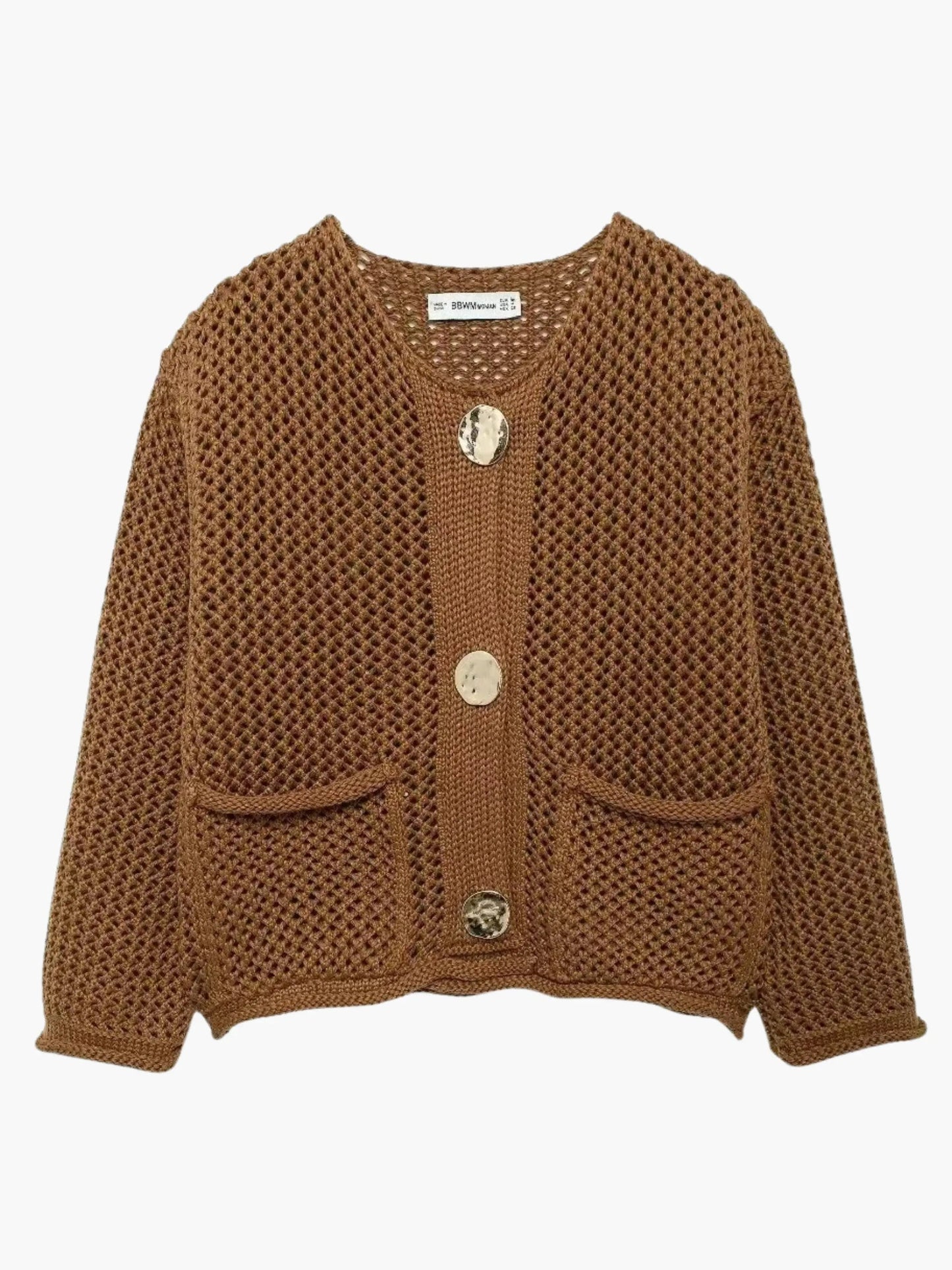 Lya | Grobstrick-Strickjacke
