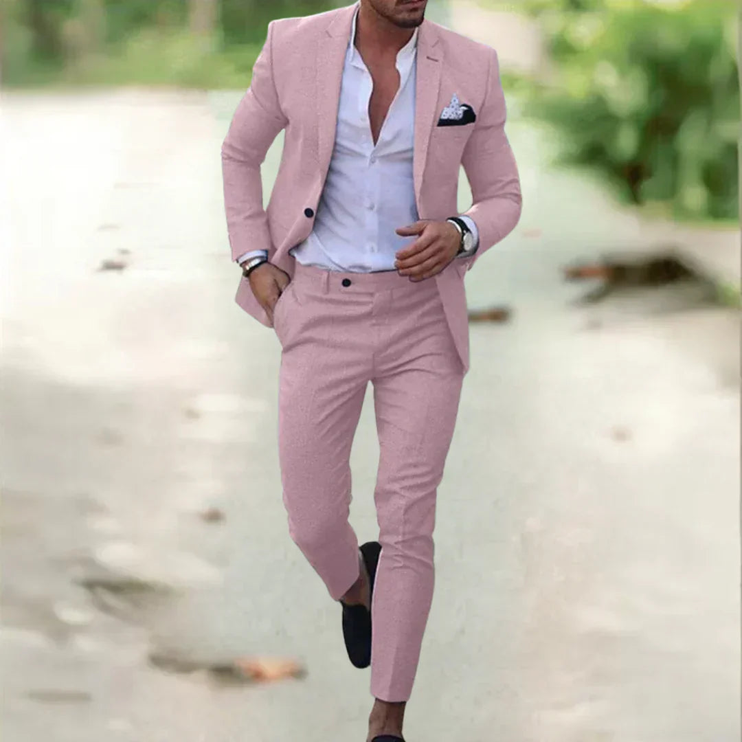 Alonso | Eleganter Herrenanzug (Jacke + Hose)