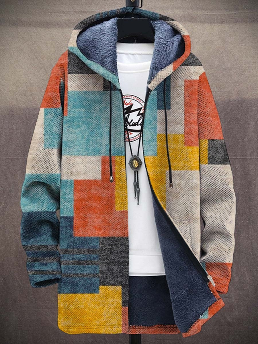 Elouera | Luxuriöse, kunstinspirierte Strickjacke