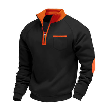 Eoghan - Fleece Quarter-Zip Sweatshirt