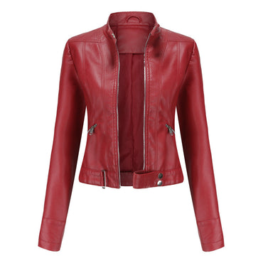 Kurze Damen Lederjacke OXANA - Stilvoll und zeitlos!