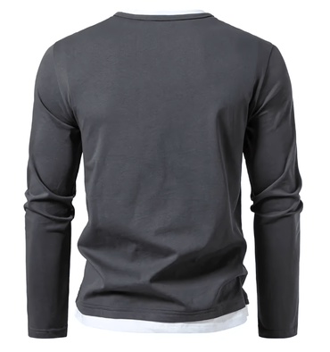 Alwin | Premium Longsleeve aus gekämmter Baumwolle