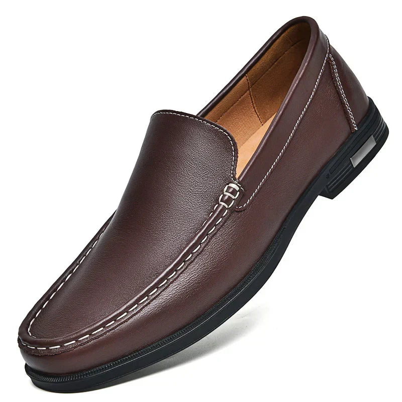 Dane Echtes Leder Slipper