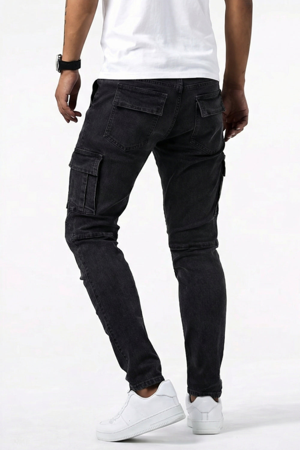 Sommerfeld | Elastische Cargo Jeans für Herren (1 kaufen, 1 GRATIS dazu)