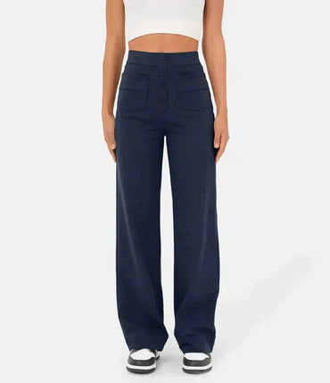 Nina | Elastische Hose mit hoher Taille