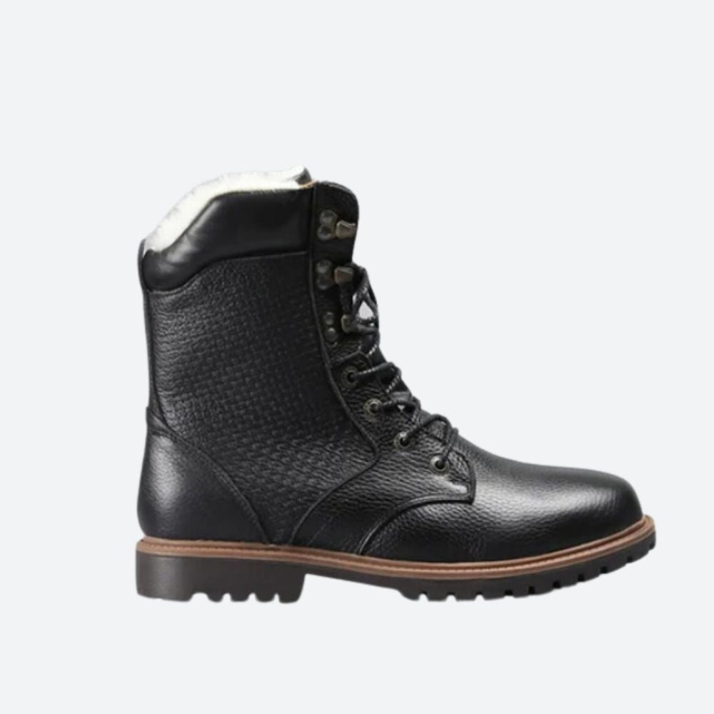 Stylische Winterstiefel aus Leder für Männer - Yasin