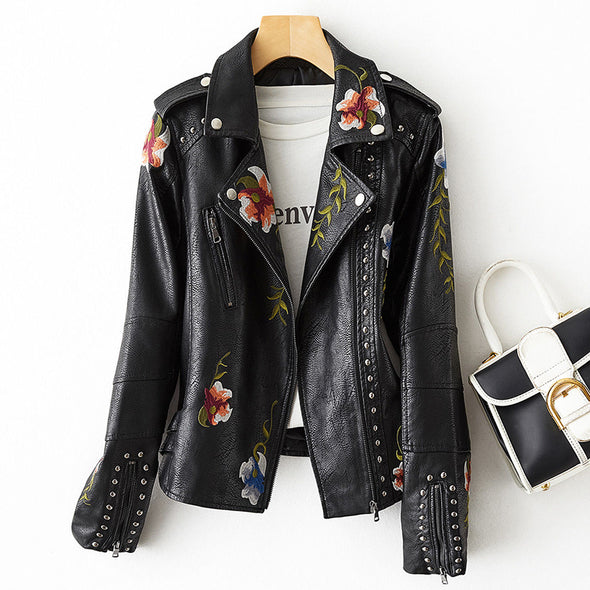 Ivy - Stylische und bequeme Kunstlederjacke für Frauen