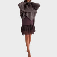 Linda - Strickoberteil und Kleid Set