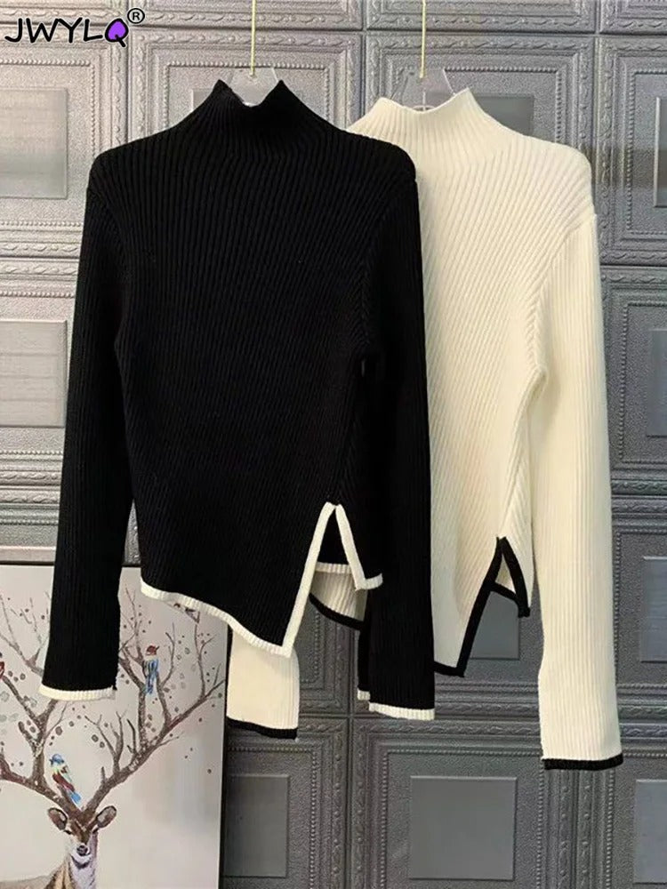 Anna | Klassischer Rollkragenpullover für Damen
