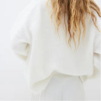 Sabine | Oversized Pullover aus Mohairmix