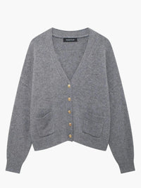 Leona | Strickjacke mit V-Ausschnitt