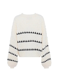 Serena | Eleganter Pullover in Vanille
