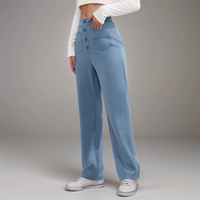 Nina | Elastische Hose mit hoher Taille