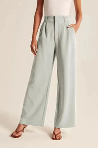 Elegante High-Waist Wide-Leg Hose mit zeitlosem Schnitt
