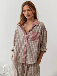 Lockeres Pyjama-Set für Frauen