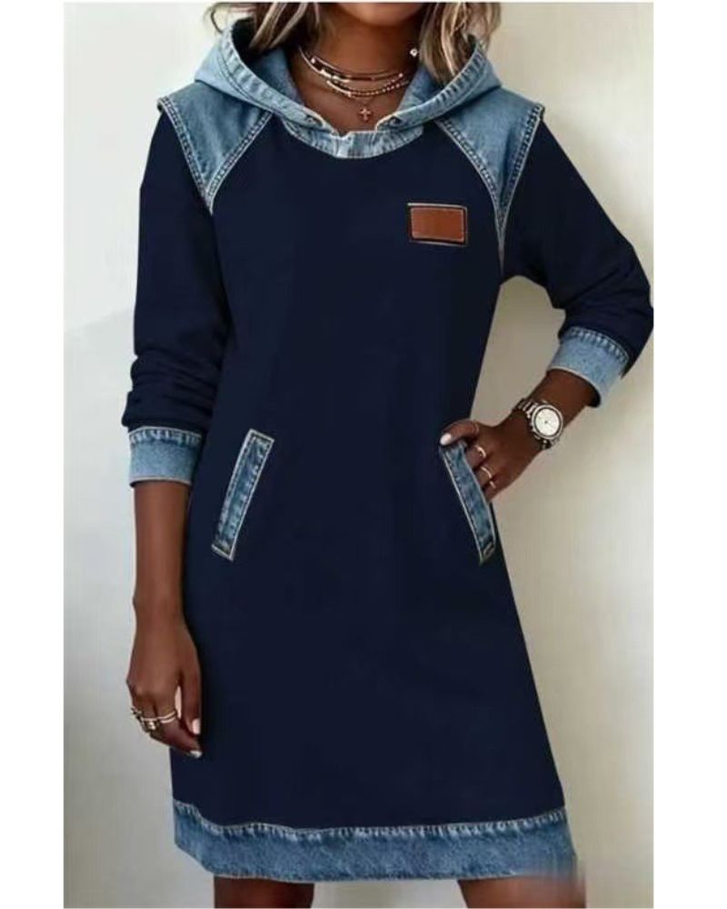 Angelica™ – Moderne Kleid mit Kapuze