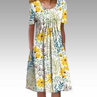 Ziva™ – Elegantes Kleid mit Blumenmuster und Bauchabdeckung