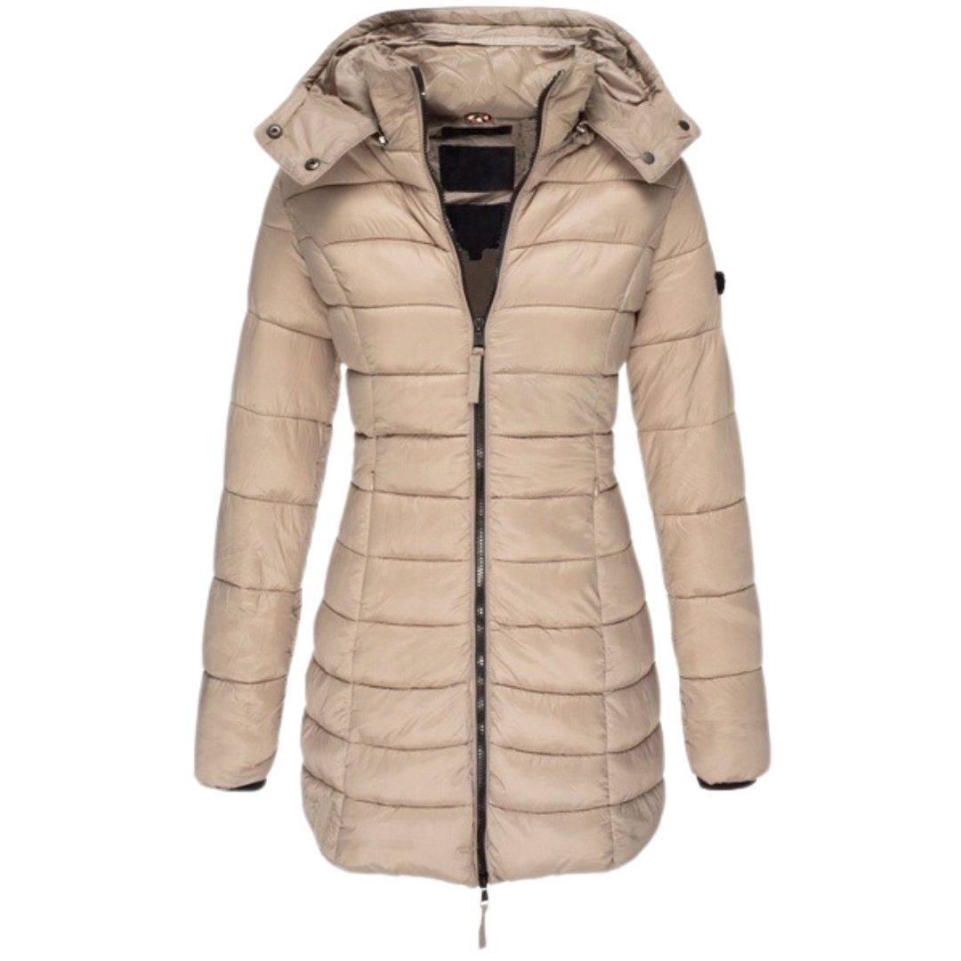 Élise™ - Wasserfeste Nylon-Daunenjacke