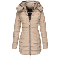Élise™ - Wasserfeste Nylon-Daunenjacke