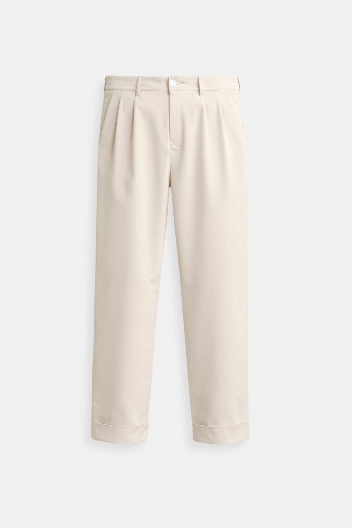 Klassische Wide-Leg Hose mit hohem Bund für stilvolle Outfits