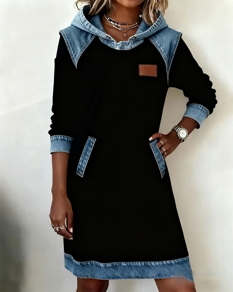 Angelica™ – Moderne Kleid mit Kapuze