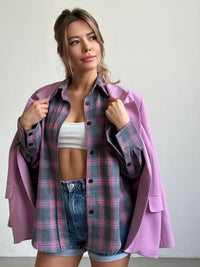 Carrie | Stilvolles kariertes Flanellhemd für einen raffinierten Look