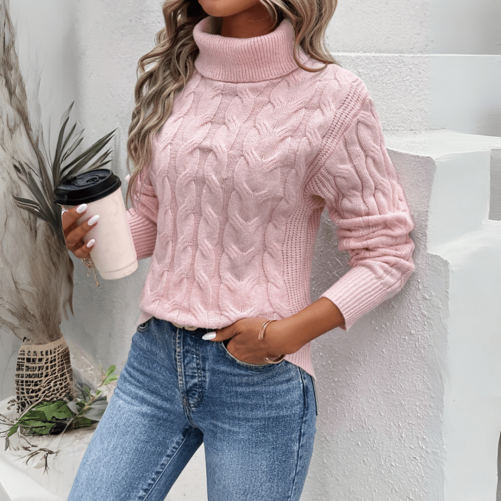 Marita | Eleganter Pullover mit Rollkragen