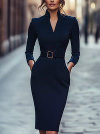 Vistara™ - Moderne Kleid mit Gürtel