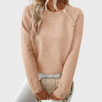 Emmi – Eleganter asymmetrischer Ein-Schulter-Pullover