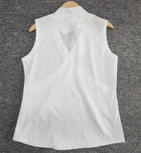 Elegantes ärmelloses einfarbiges Top