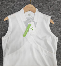 Elegantes ärmelloses einfarbiges Top