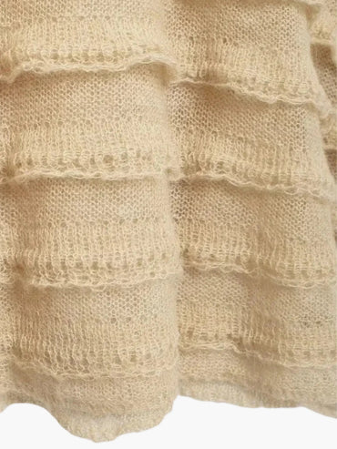 Edeltraud | Gemütlicher Damen-Strickpullover mit Struktur