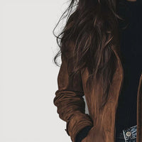 Senna – Wildleder-Trenchcoat