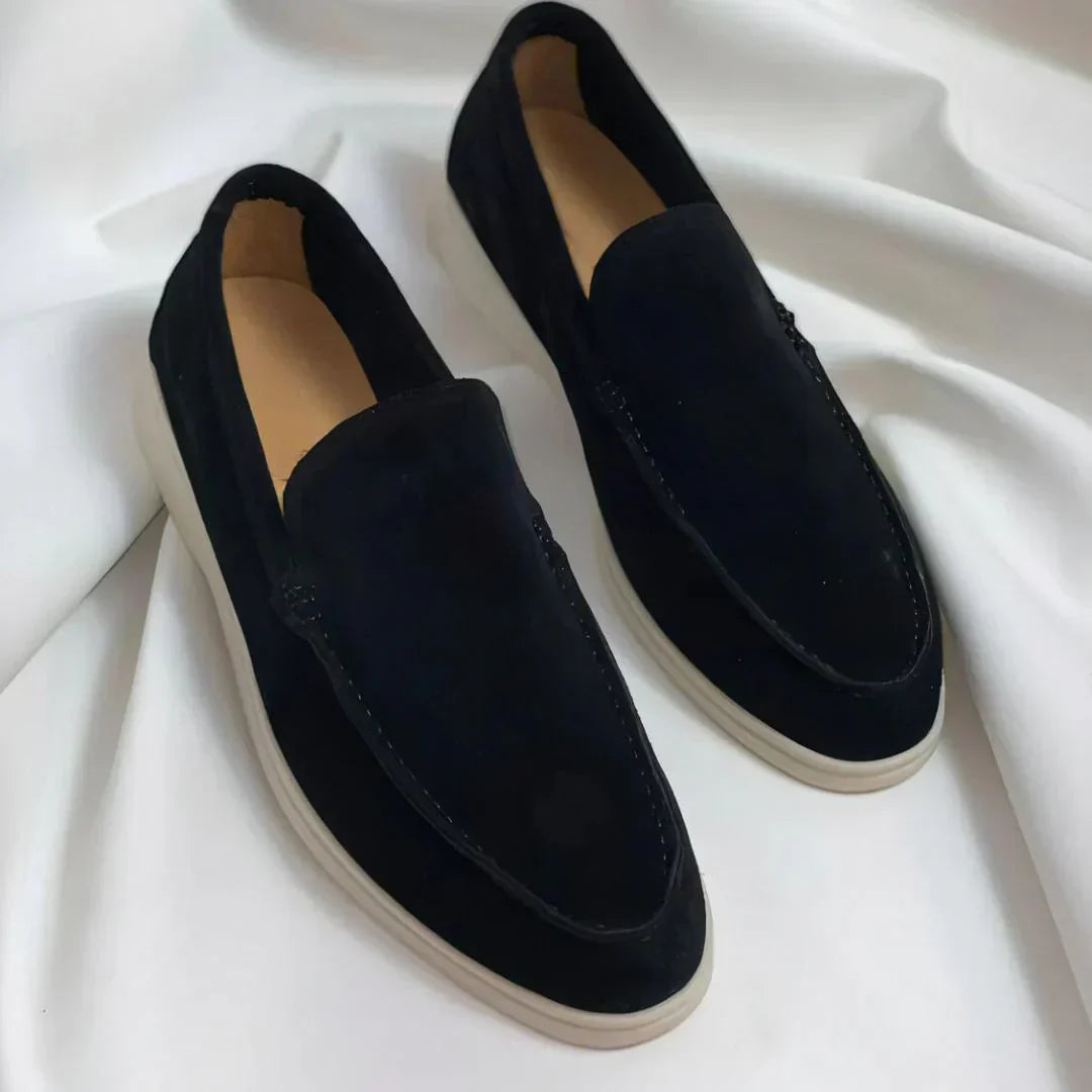 Robert - Elegante suède loafers
