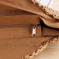 Chelsea - Stilvolle handgefertigte Strohhandtasche für Damen