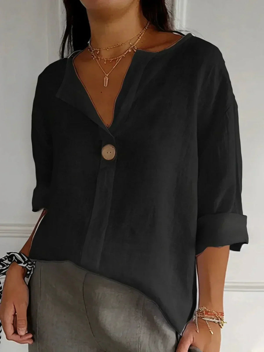 RAIMUNDE - LOCKERE LEINENBLUSE