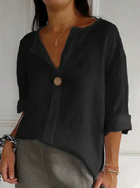 RAIMUNDE - LOCKERE LEINENBLUSE