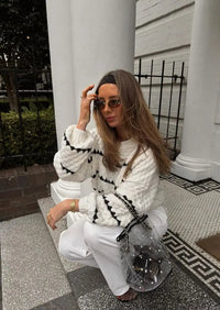 Serena | Eleganter Pullover in Vanille