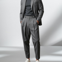 Oskar™ | Elegante Melierte Hose