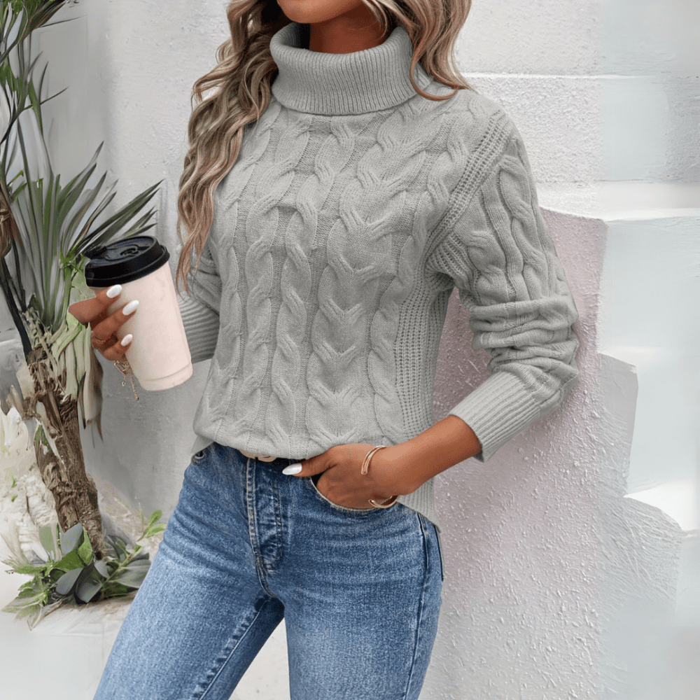 Marita | Eleganter Pullover mit Rollkragen