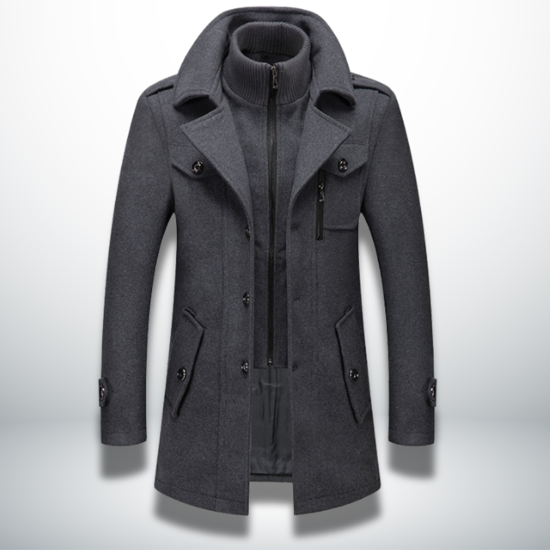Angelo™ | Warmer und eleganter Mantel für Männer