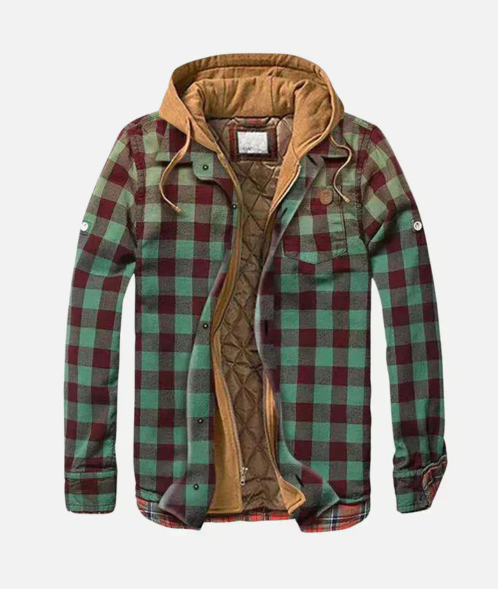 Andrea™ | Stylische Patchwork Karo Jacke