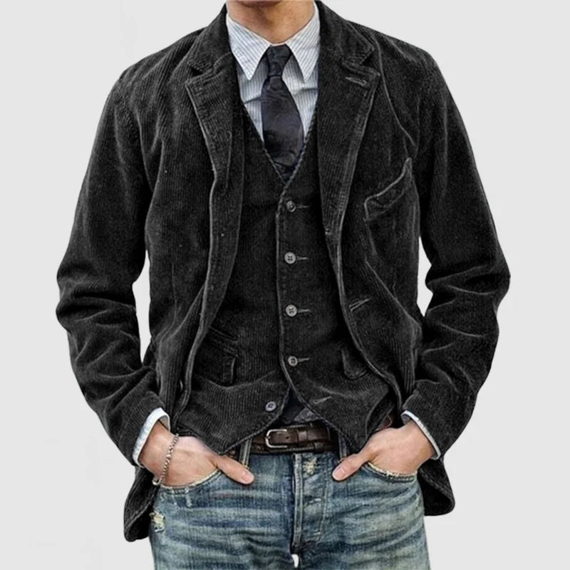 Bernard™ - Premium Lederjacke und Weste