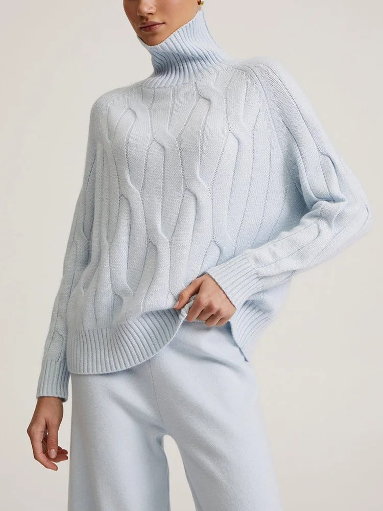 Rollkragenpullover aus Kaschmir