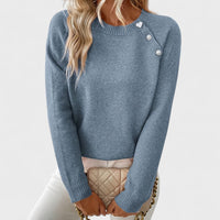 Emmi – Eleganter asymmetrischer Ein-Schulter-Pullover