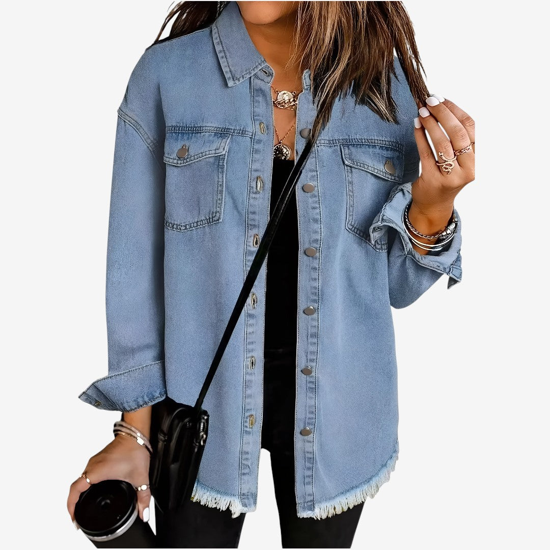 Stefania™ | Denimjacke im zeitlosen Stil