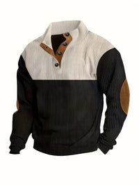 Manfred | Stylischer Color-Block Pullover