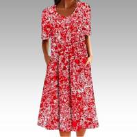 Ziva™ – Elegantes Kleid mit Blumenmuster und Bauchabdeckung